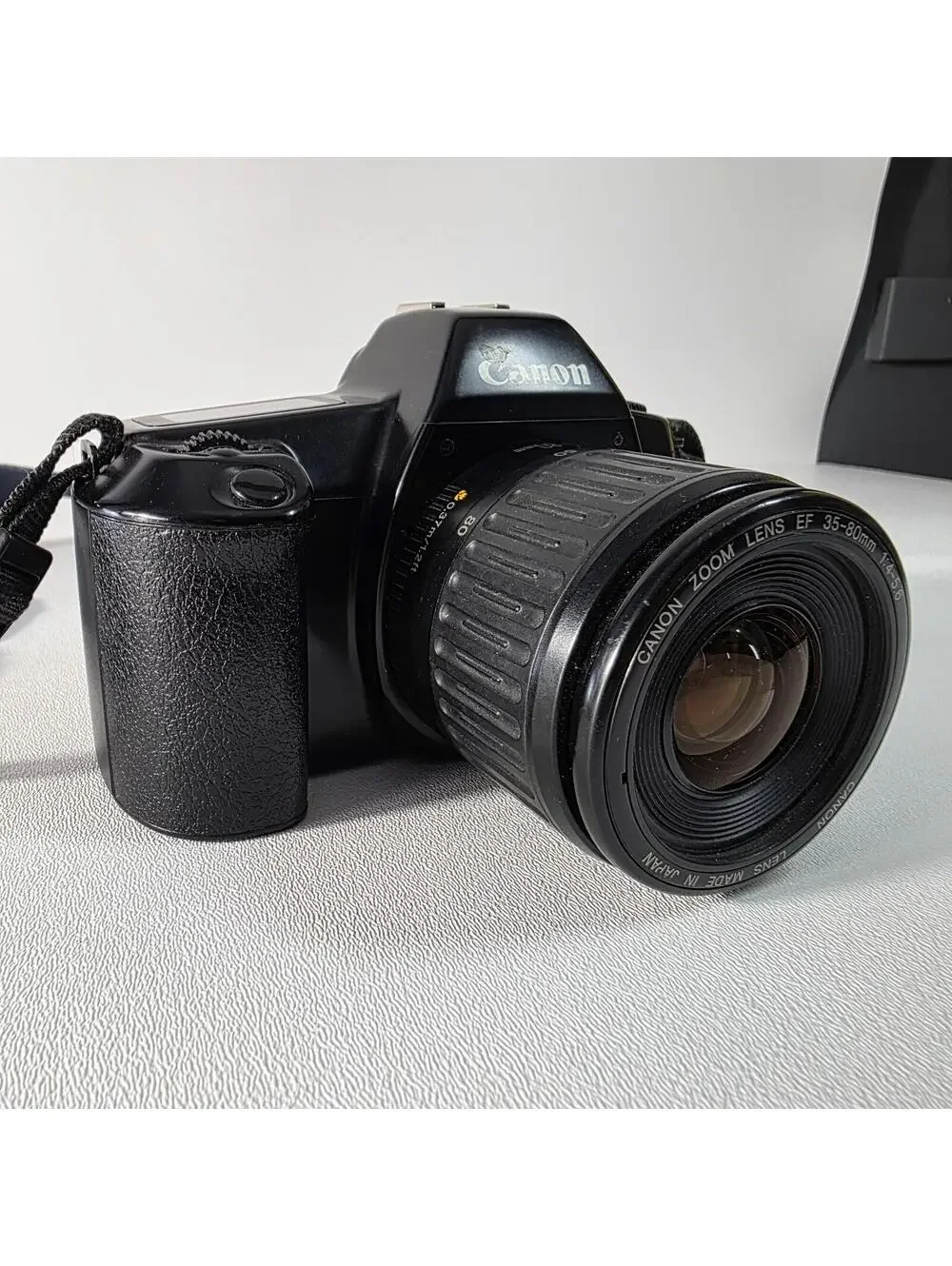 Canon EOS Rebel 35 mm Film Camera, W/ EF 35-80 mm 4-5.6 Lens Film Tested